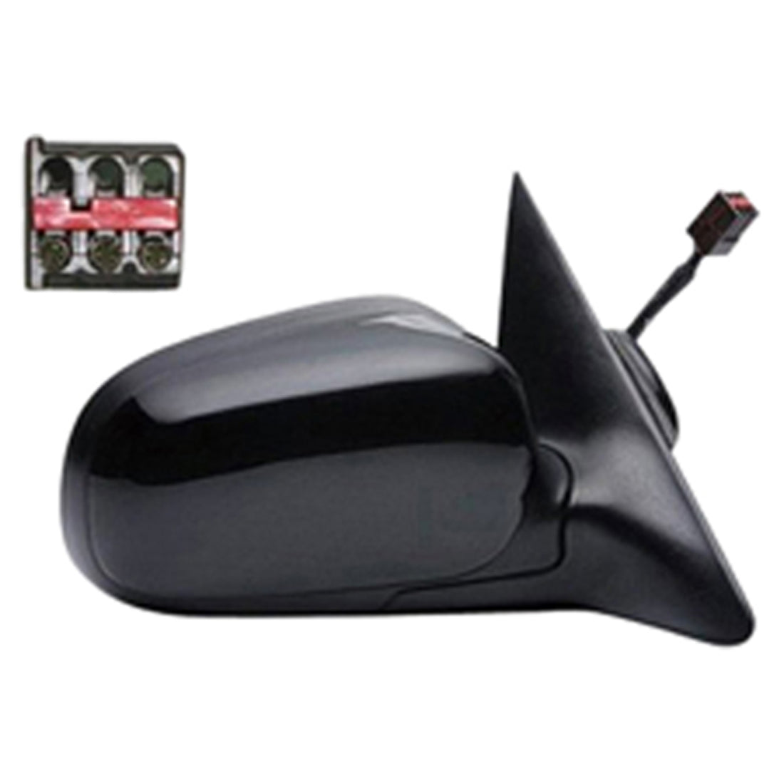 Right Side Mirror outside rear view 2009 - 2011 FORD CROWN VICTORIA  FO1321374 9W7Z17682A-PFM