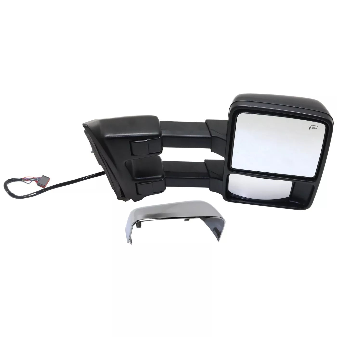 Right Side Mirror outside rear view 2011 - 2012 FORD F-250 SUPER DUTY  FO1321494 BC3Z17682MA