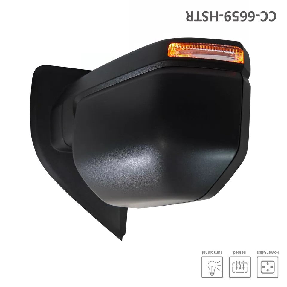 Right Side Mirror outside rear view 2015 - 2018 FORD F-150  FO1321523 FL3Z17682CB