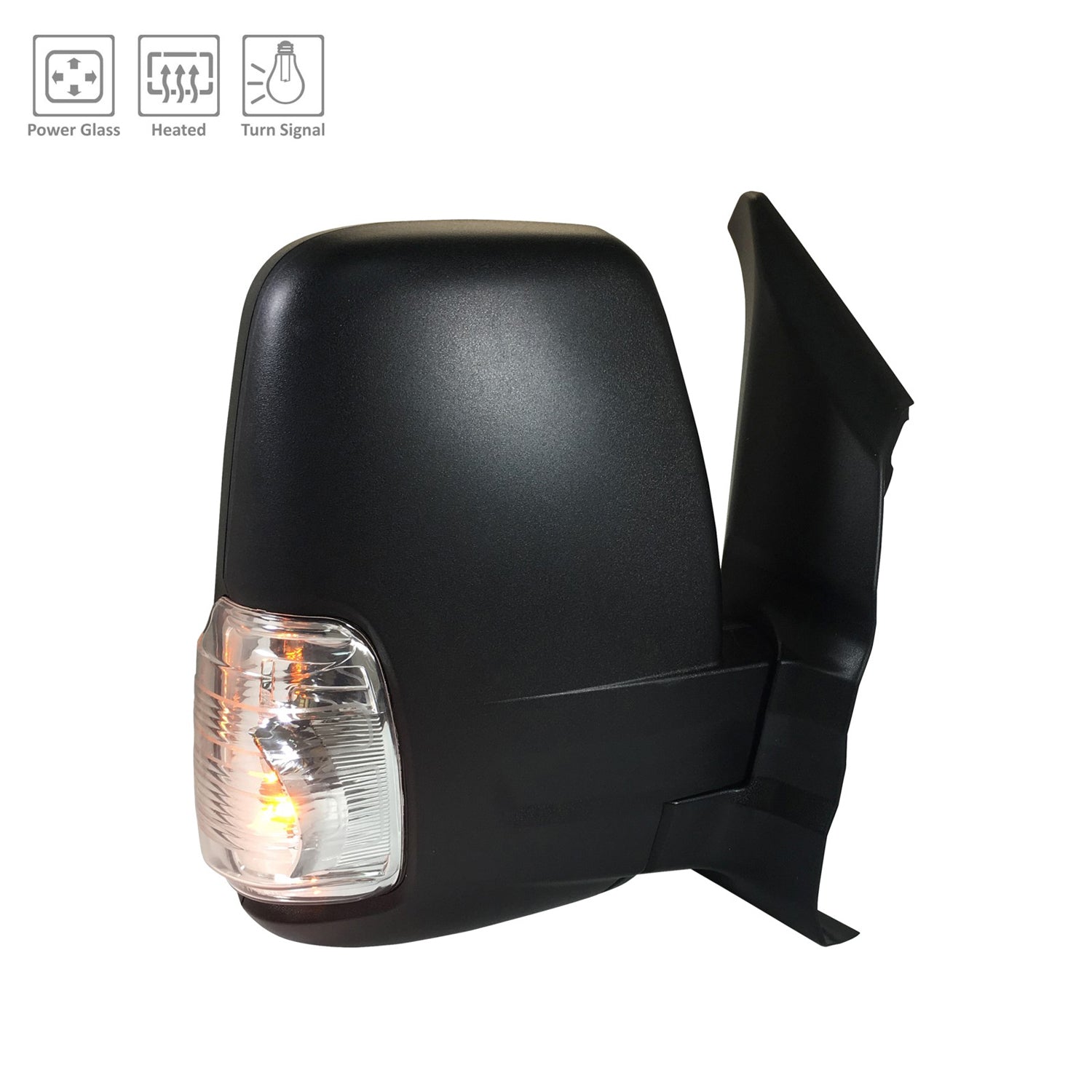 Right Side Mirror outside rear view 2020 - 2021 FORD TRANSIT-150  FO1321650 LK4Z17682CB