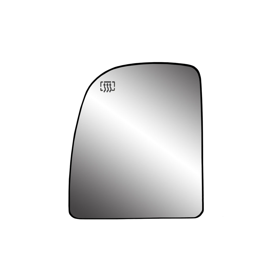 Left Side Mirror glass outside rear view 1999 - 2007 FORD F-250 SUPER DUTY  FO1324132 4C3Z17K707FA