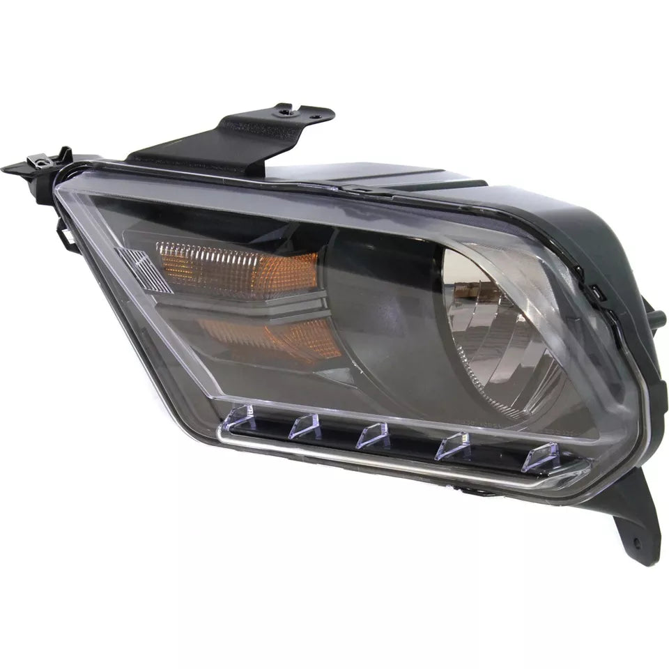 Left Side Headlamp assy composite 2010 - 2014 FORD MUSTANG CAPA FO2502276C AR3Z13008D