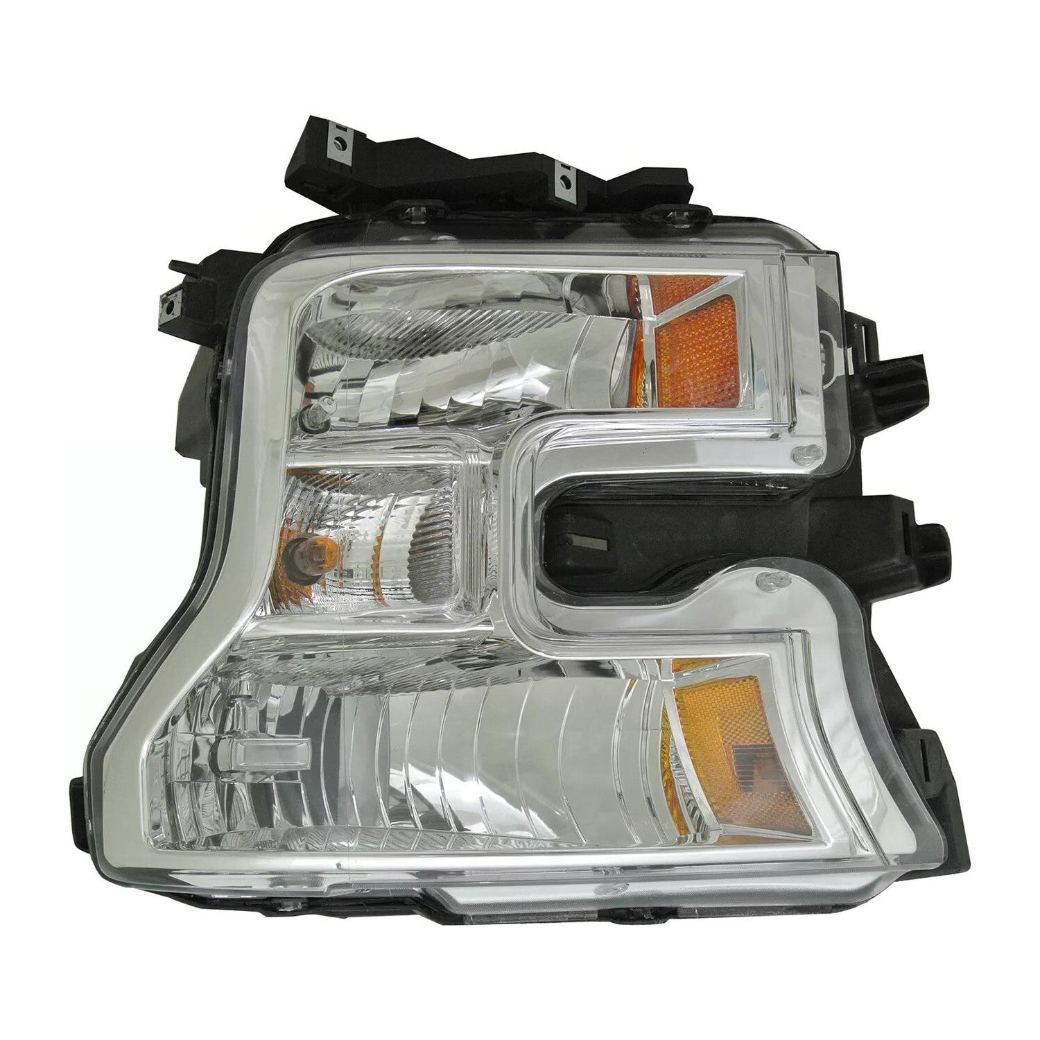 Left Side Headlamp assy composite 2015 - 2017 FORD F-150 CAPA FO2502335C FL3Z13008B