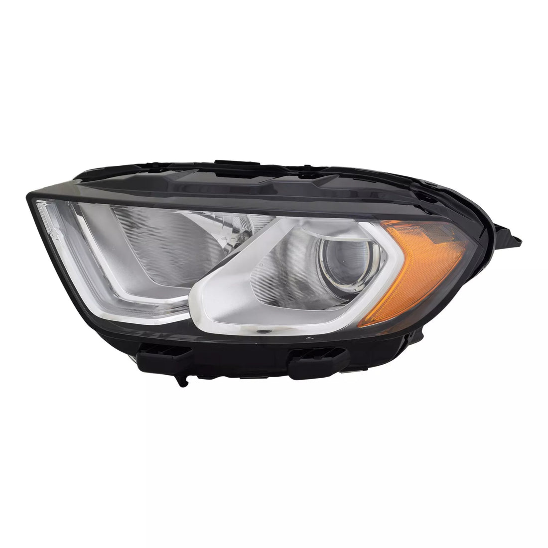 Left Side Headlamp assy composite 2018 - 2022 FORD ECOSPORT CAPA FO2502376C GN1Z13008CY