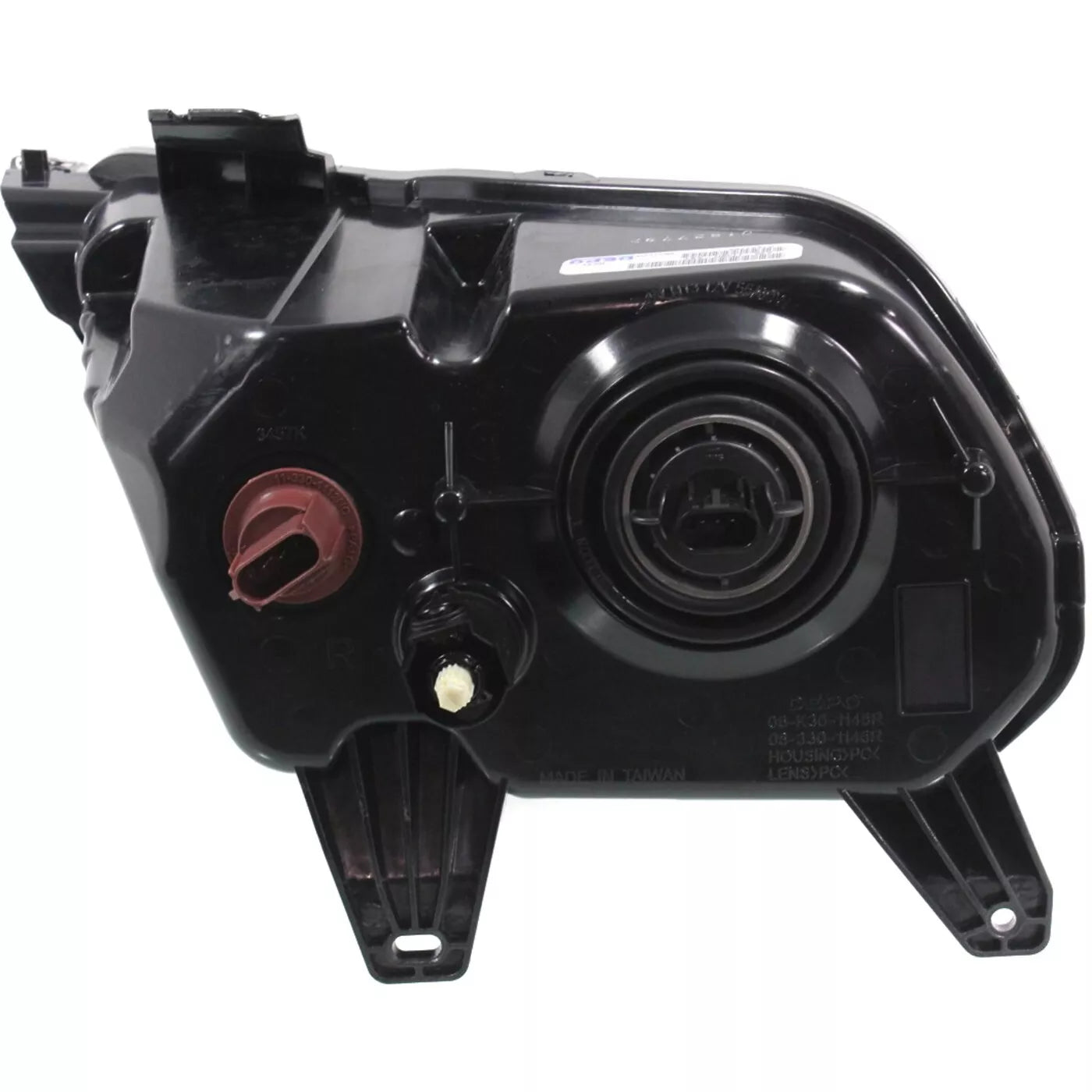 Conjunto de faro delantero derecho compuesto 2010 - 2014 FORD MUSTANG FO2503276C AR3Z13008C