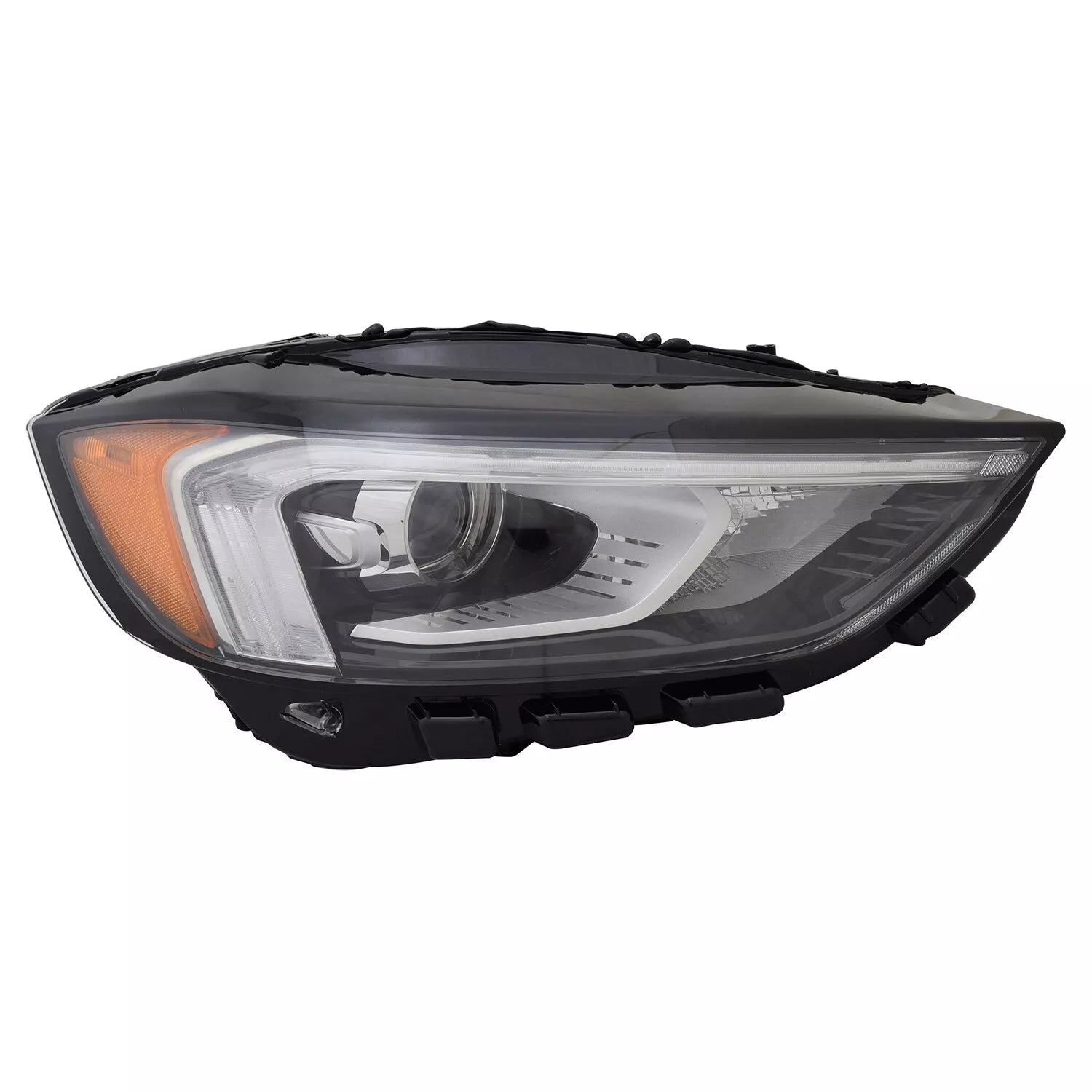 Right Side Headlamp assy composite 2019 - 2024 FORD EDGE CAPA FO2503392C KT4Z13008AW