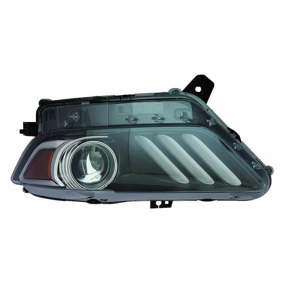 Lente/carcasa del faro delantero izquierdo 2016 - 2020 FORD MUSTANG CAPA FO2518124C FR3Z13008K