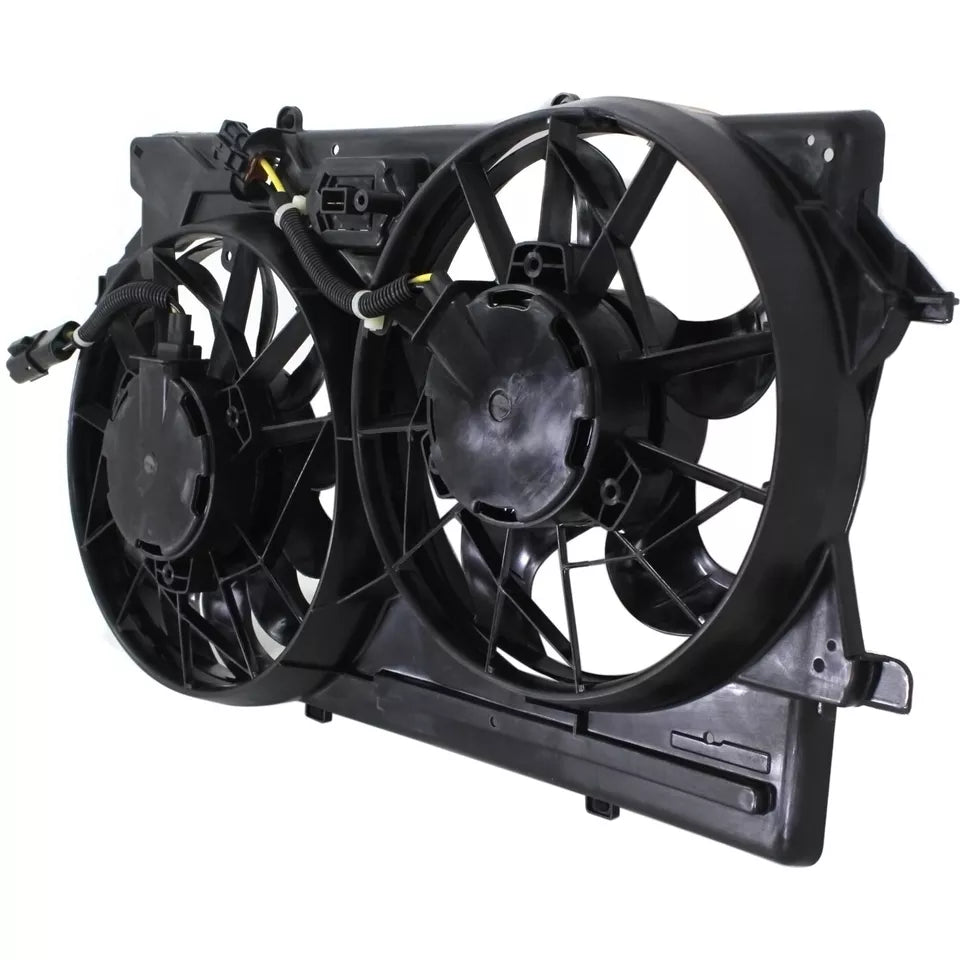 Radiator cooling fan assy 2003 - 2004 FORD FOCUS  FO3115153 3S4Z8C607CD 3S4Z8C607A