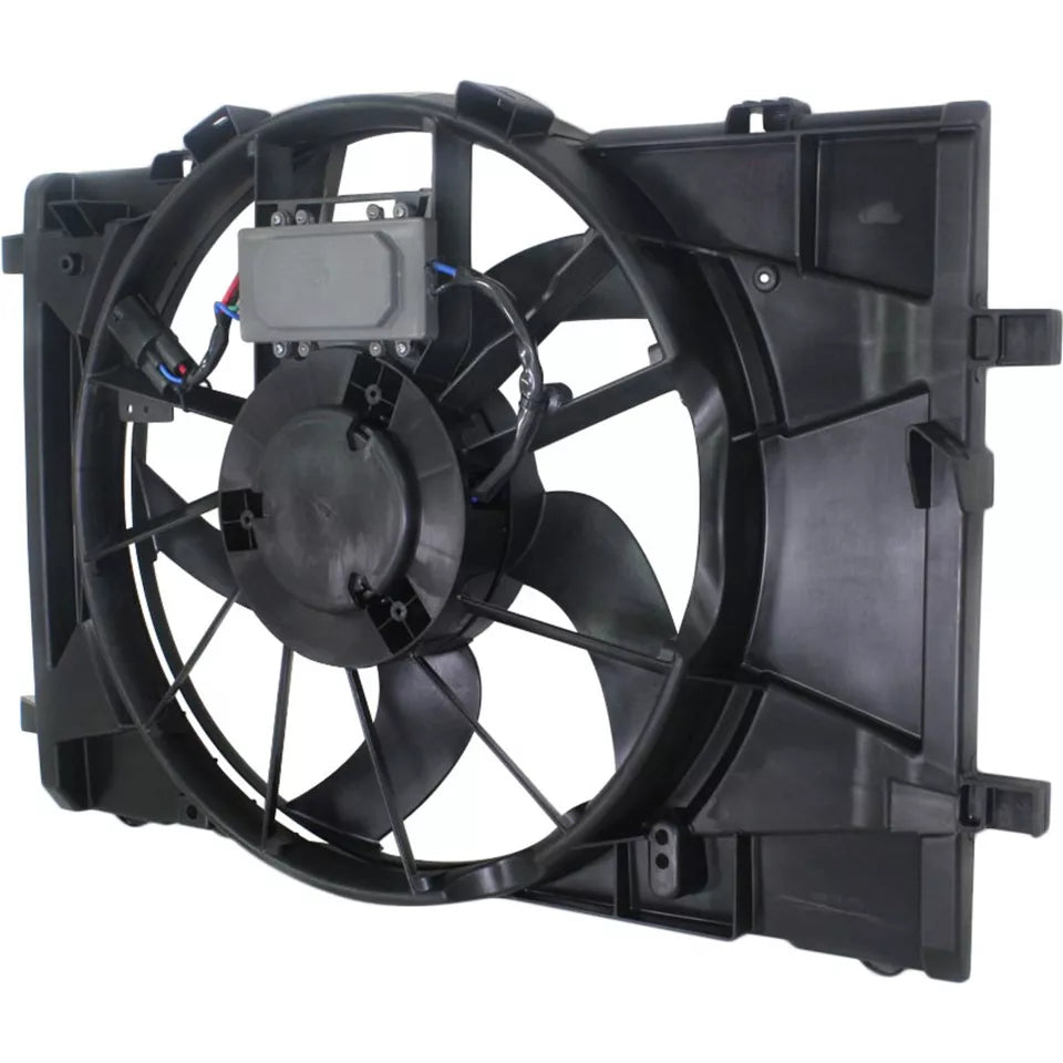Radiator cooling fan assy 2010 - 2012 FORD FUSION  FO3115183 BE5Z8C607A BE5Z8C607B
