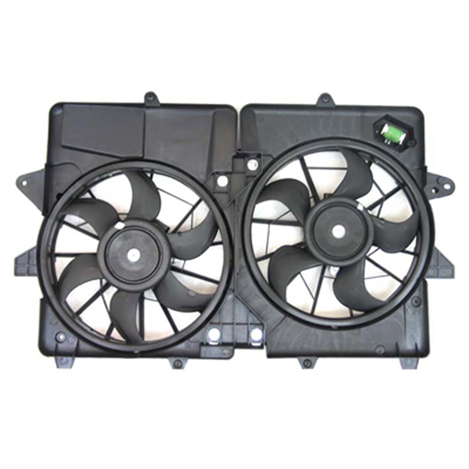 Radiator cooling fan assy 2005 - 2012 FORD ESCAPE  FO3115185 5M6Z8C607AH