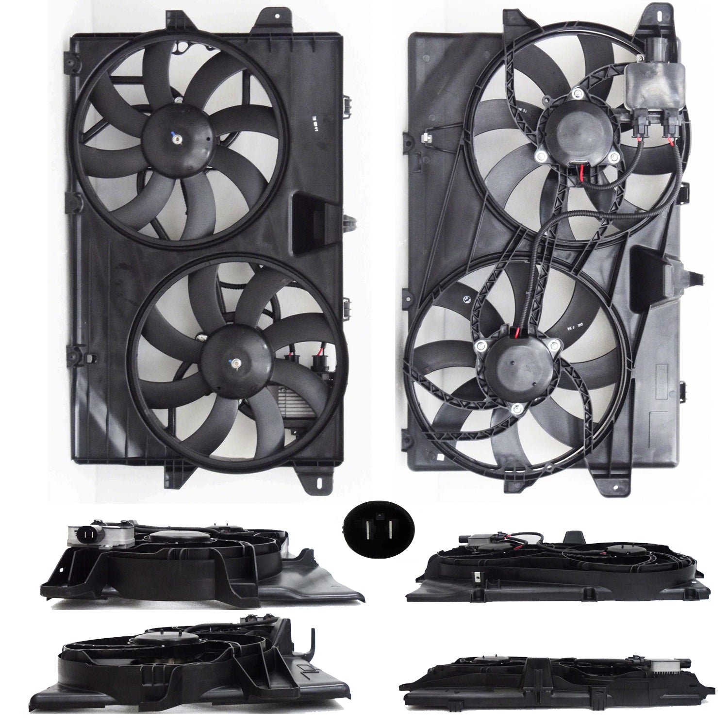 Radiator cooling fan assy 2009 - 2014 FORD EDGE  FO3115190 9T4Z8C607A