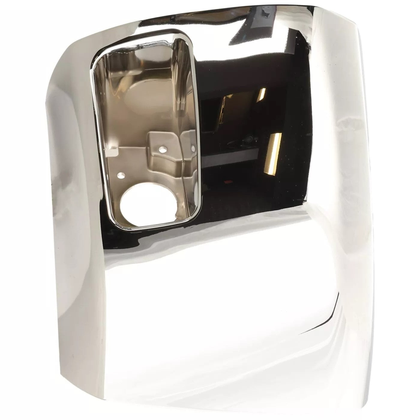 Left Side Front bumper extension outer 2007 - 2013 CHEVROLET SILVERADO 1500  GM1004156 20985757