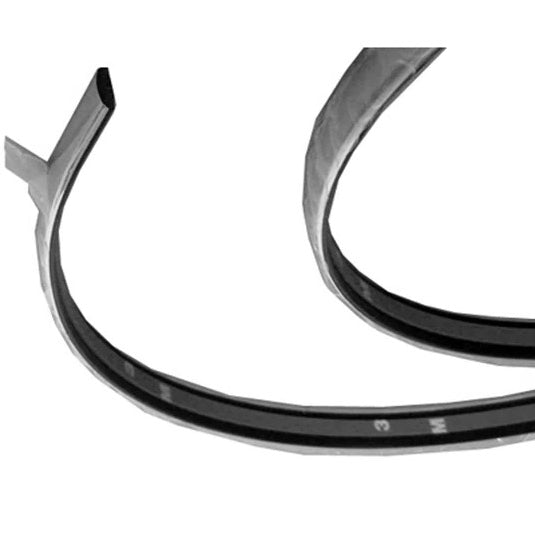 Tira de impacto del parachoques delantero del lado izquierdo 2000 - 2001 CHEVROLET LUMINA GM1058191 10186977