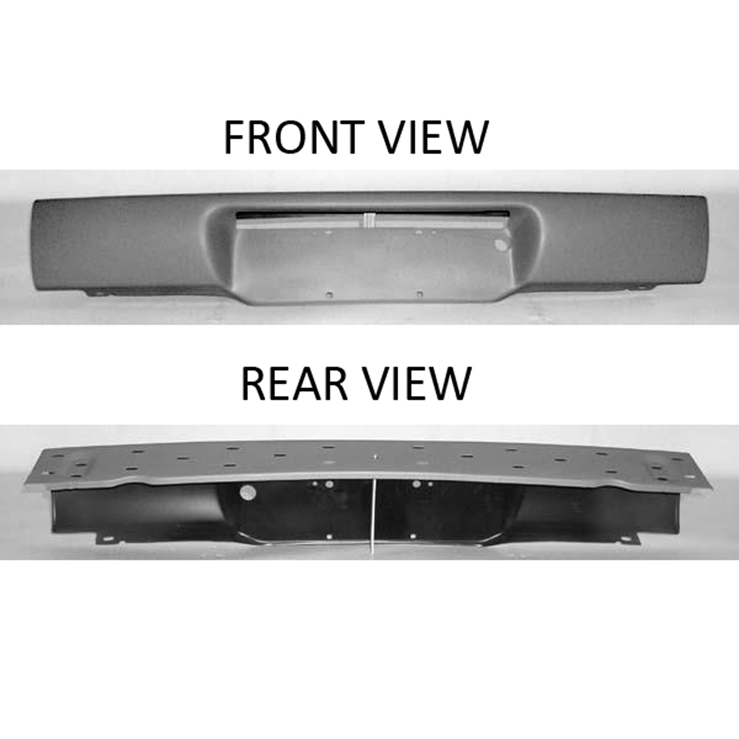 Rear bumper face bar 1995 - 1997 CHEVROLET BLAZER  GM1102308 15031422