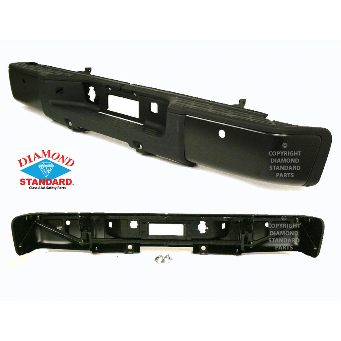 Rear bumper assembly 2007 - 2013 CHEVROLET SILVERADO 1500  GM1103149 GM1103149