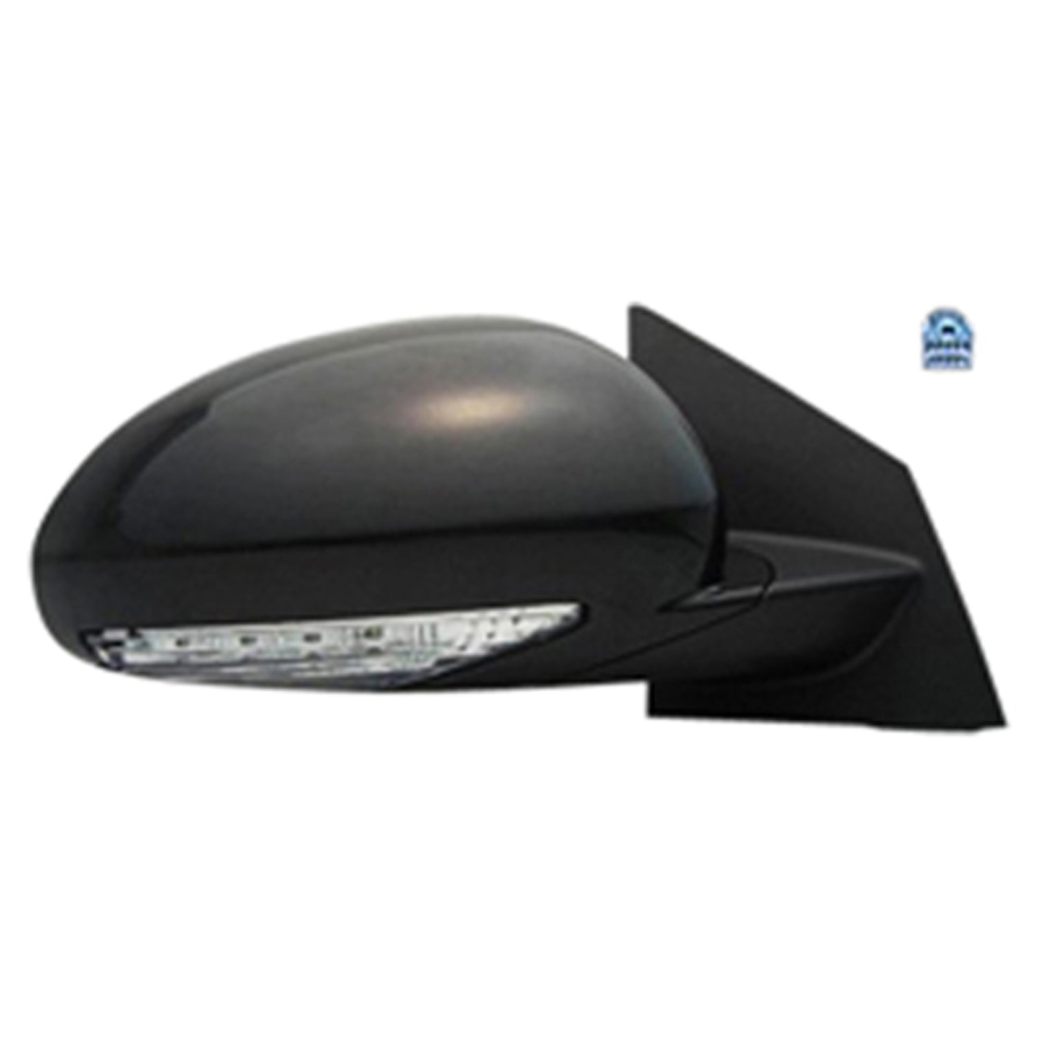 Right Side Mirror outside rear view 2008 - 2017 BUICK ENCLAVE  GM1321380 25867091