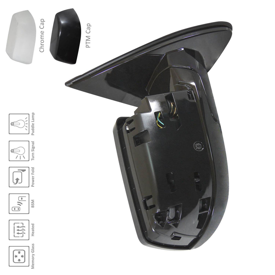 Right Side Power Door Mirror 2015 - 2020 Chevrolet Suburban GM1321508 84664795