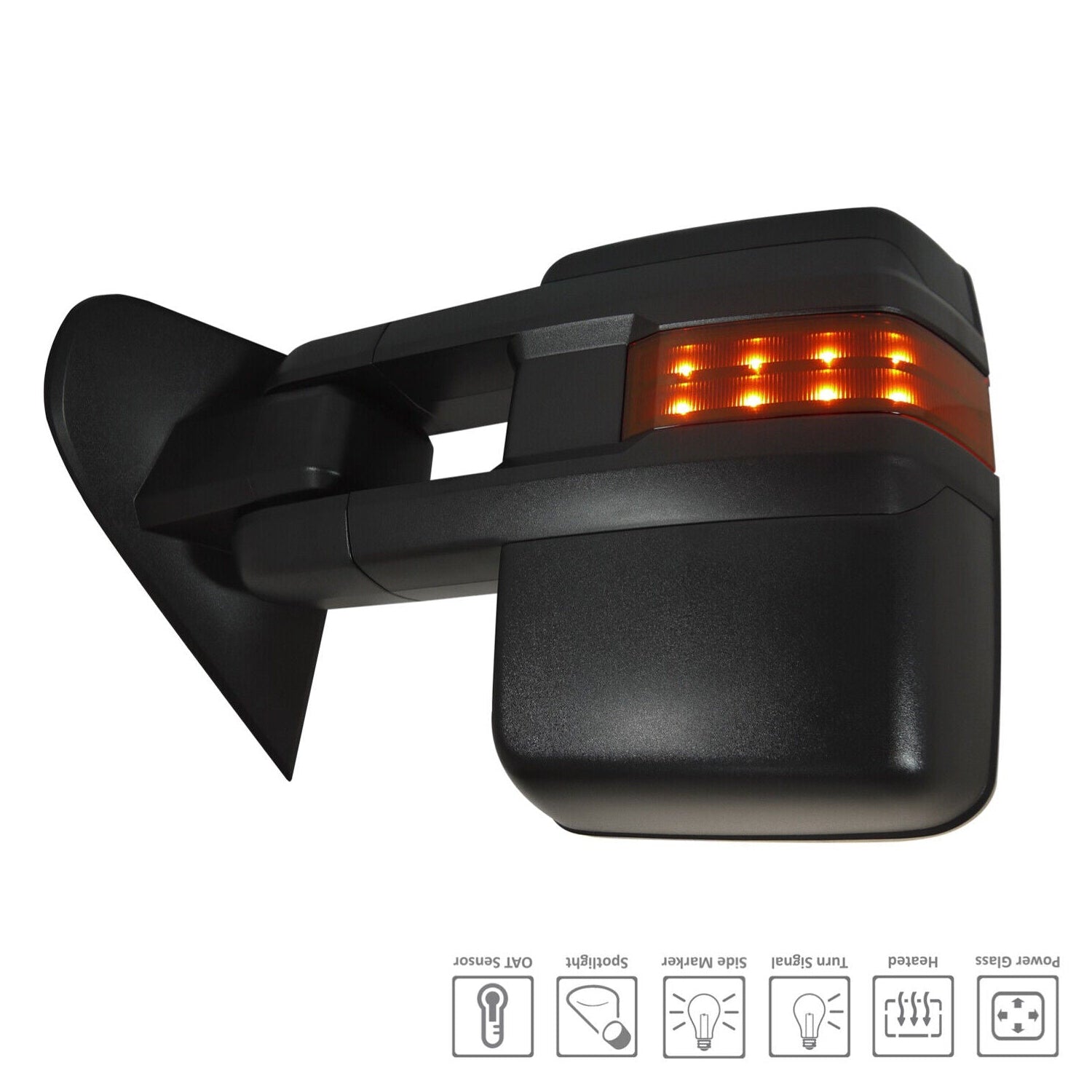 Right Side Power Door Mirror 2015 - 2019 Chevrolet Silverado 1500  GM1321516 84041617