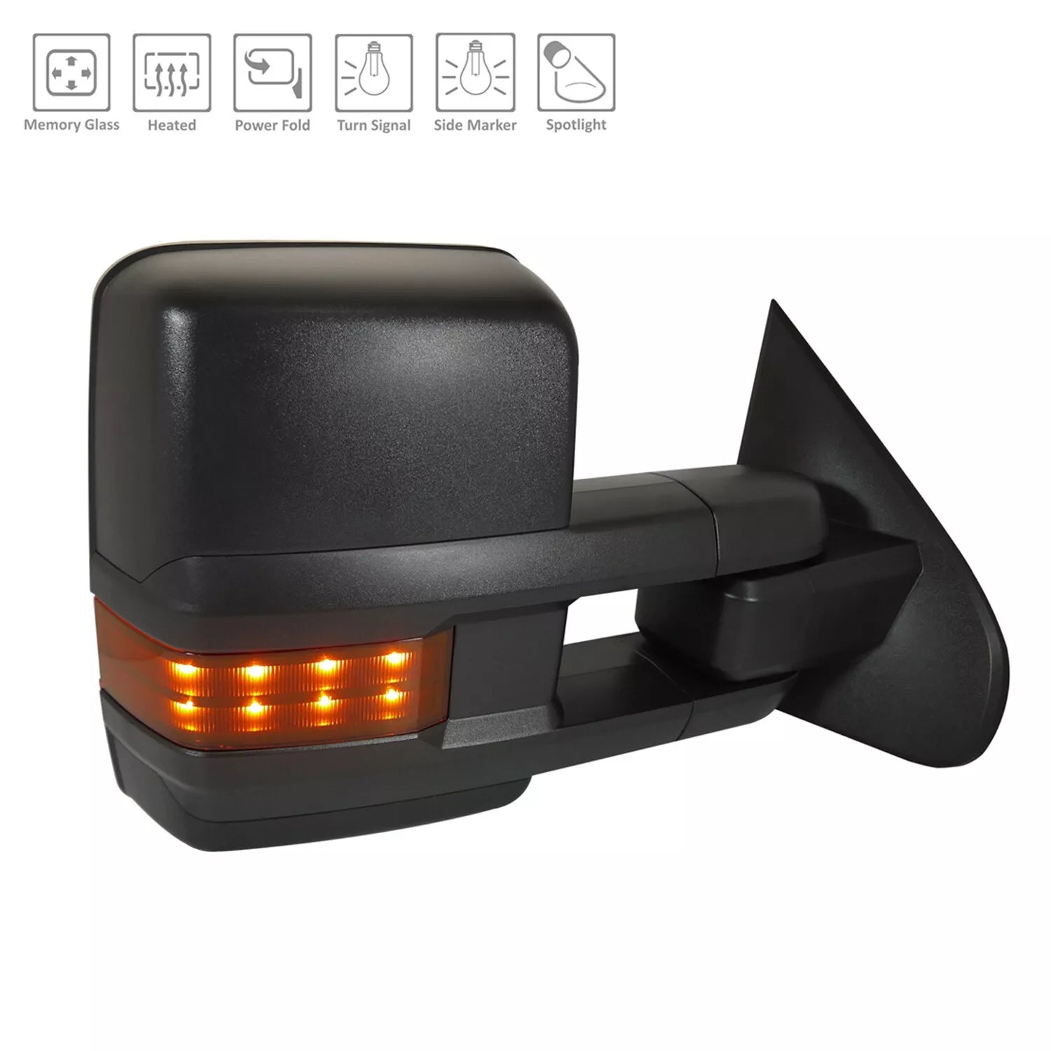 Right Side Power Door Mirror 2015 - 2019 Chevrolet Silverado 1500 GM1321565 84228900