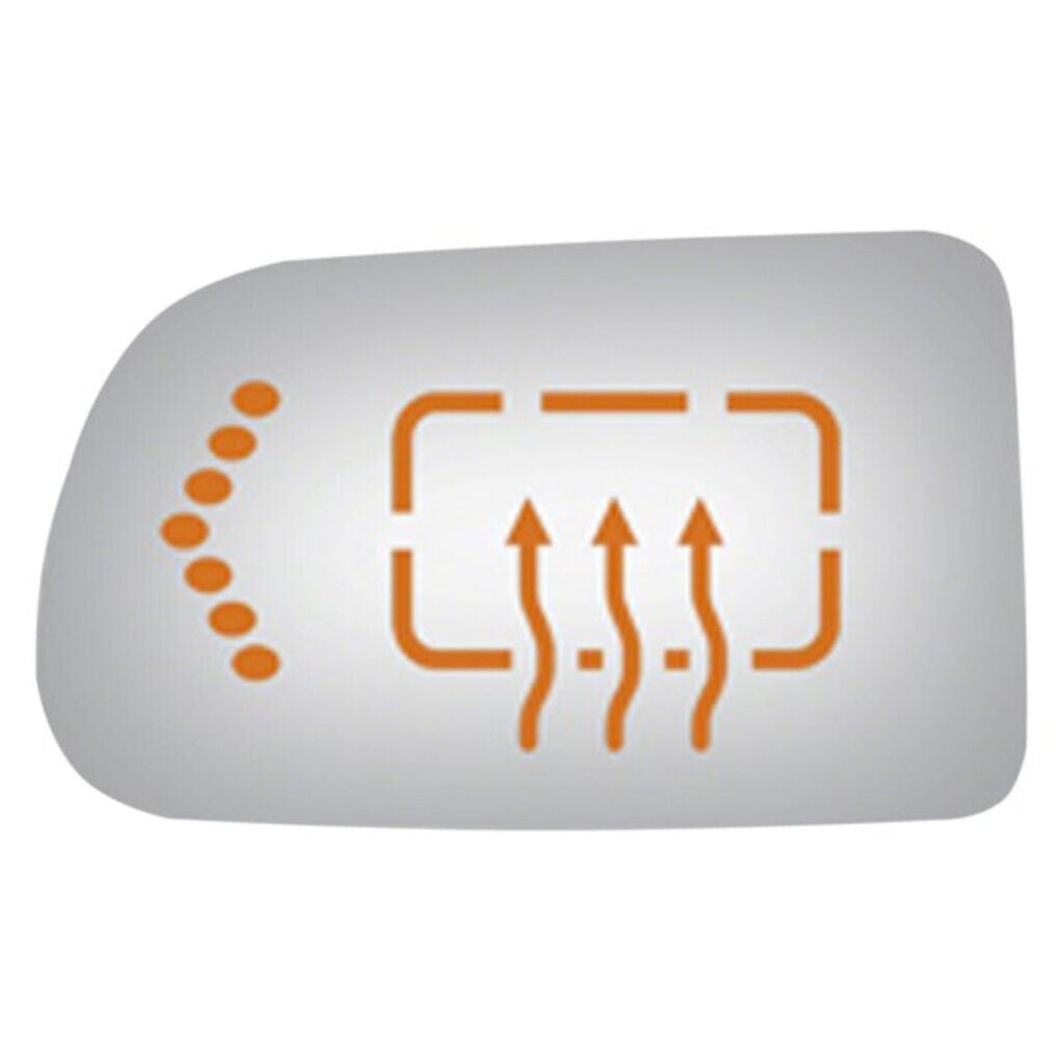 Driver Side Replacement Mirror Glass 1999 - 2013 Chevrolet Silverado 1500 GM1323772 GM1323772