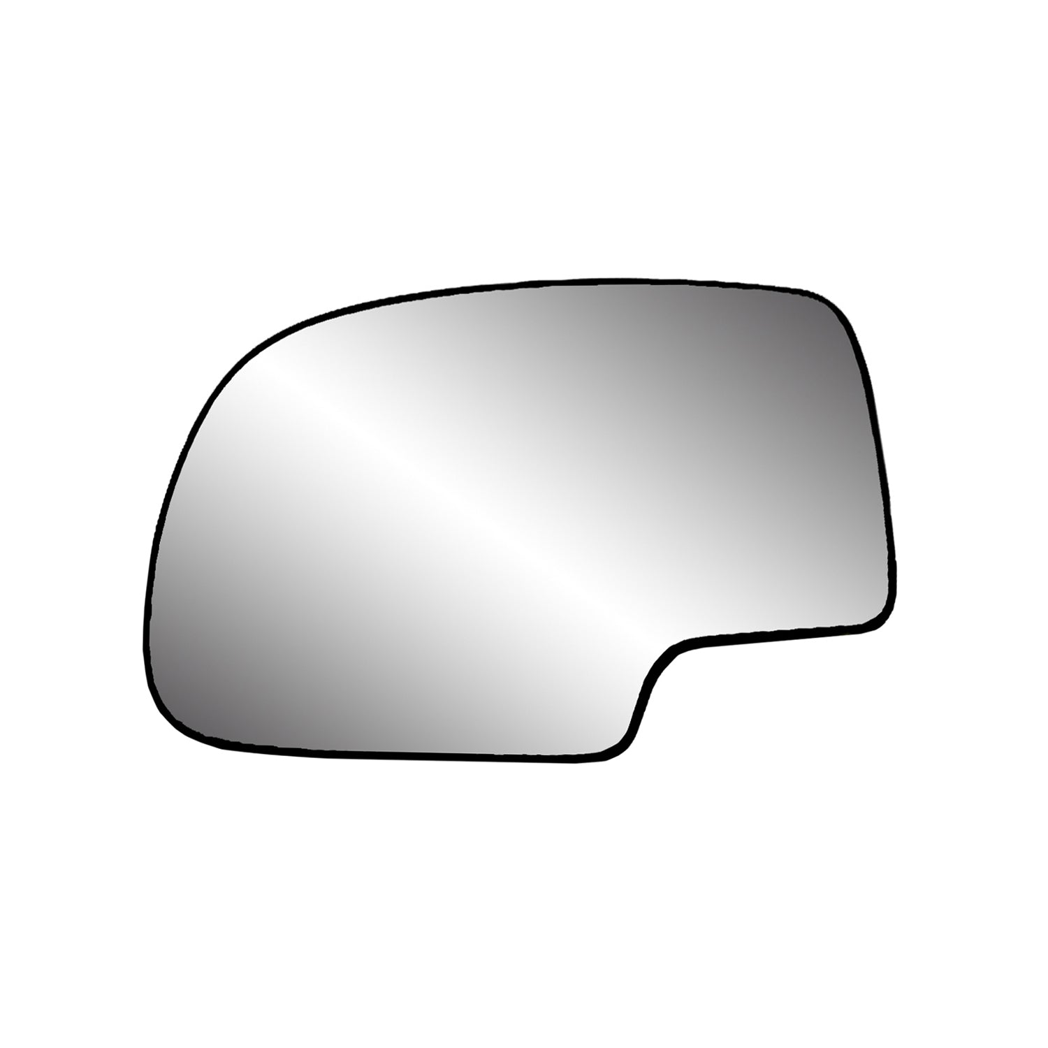 Left Side Mirror glass outside rear view 1999 - 2002 CHEVROLET SILVERADO 1500  GM1324105 12477843