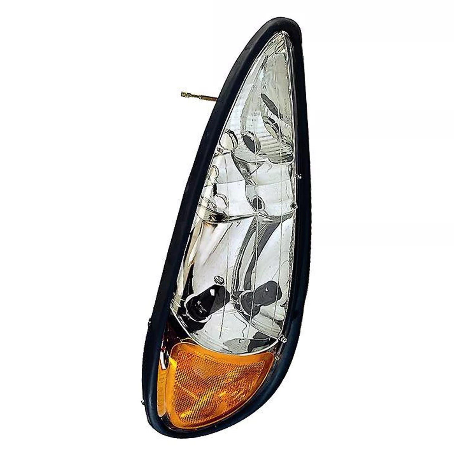 Left Side Headlamp assy composite 1999 - 2005 PONTIAC GRAND AM CAPA GM2502196C 22672207