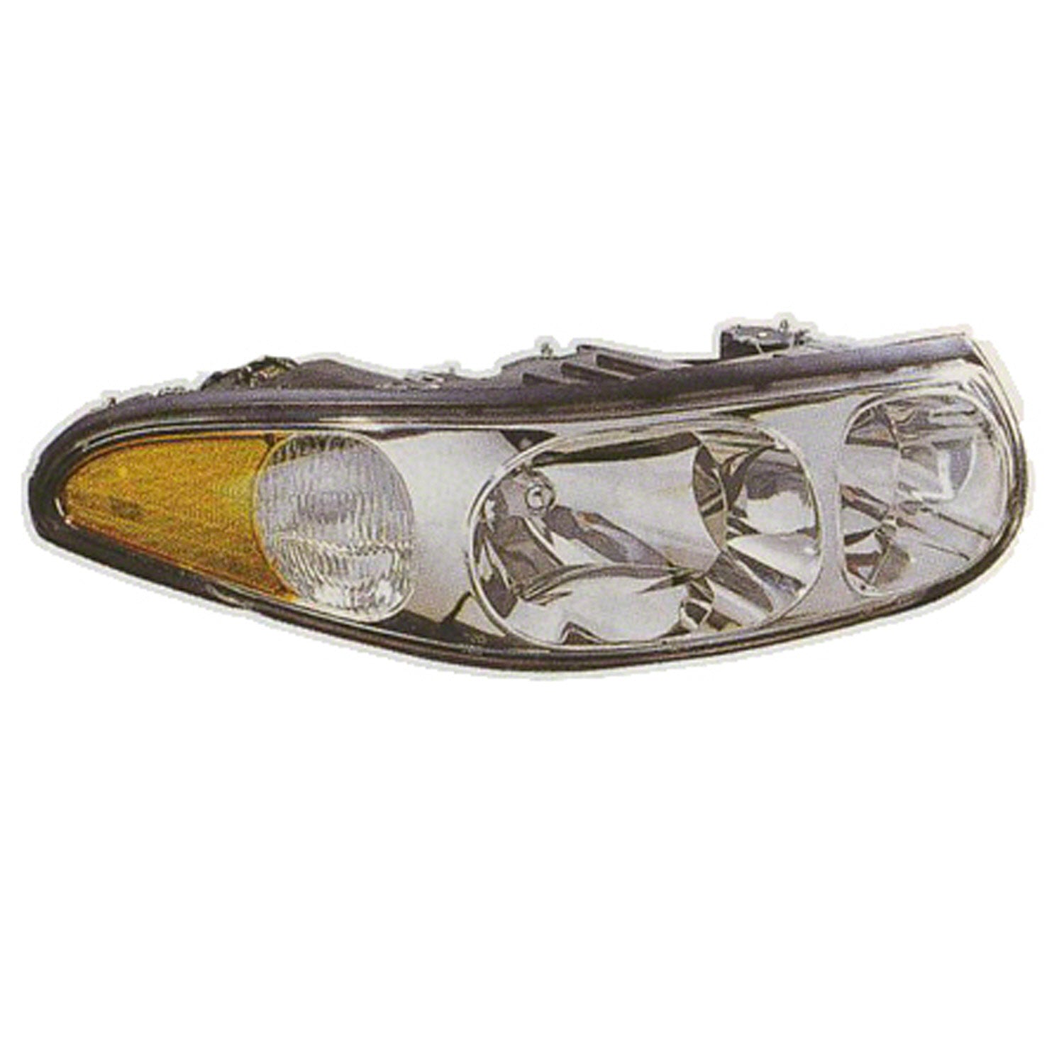 Left Side Headlamp assy composite 2000 - 2005 BUICK LESABRE  GM2502209 25769601-PFM