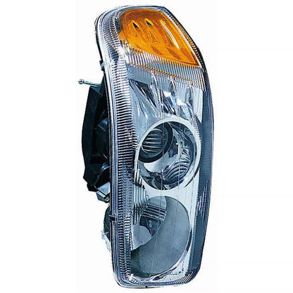 Left Side Headlamp assy composite 2001- 2007 GMC SIERRA 1500 CAPA GM2502214C 15218077