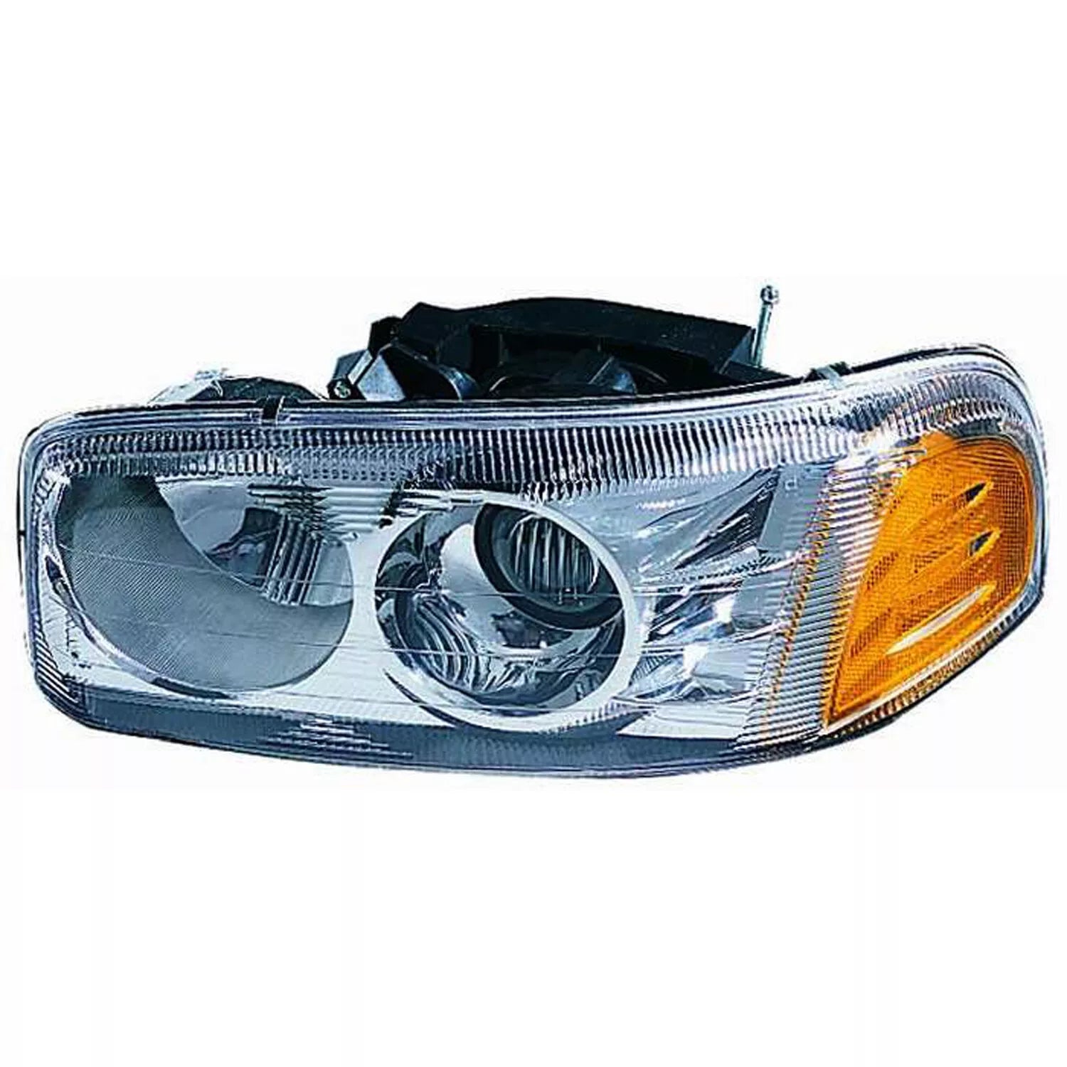 Left Side Headlamp assy composite 2001- 2007 GMC SIERRA 1500 CAPA GM2502214C 15218077