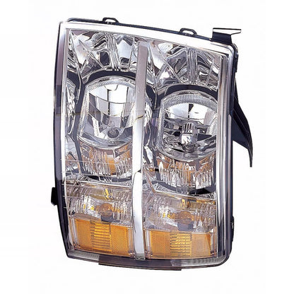 Left Side Headlamp assy composite 2007 - 2013 CHEVROLET SILVERADO 1500 CAPA GM2502280C 22853027