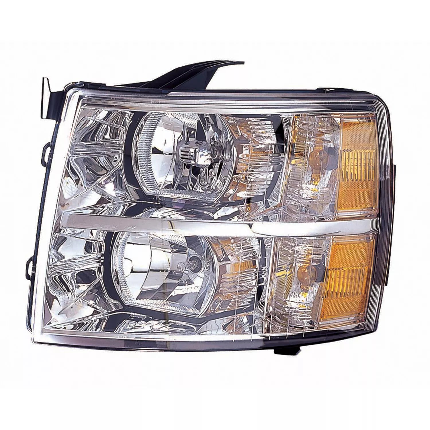 Left Side Headlamp assy composite 2007 - 2013 CHEVROLET SILVERADO 1500 CAPA GM2502280C 22853027