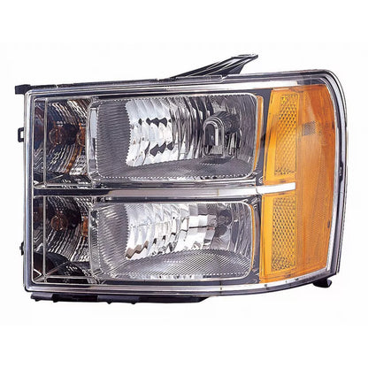 Left Side Headlamp assy composite 2007 - 2013 GMC SIERRA 1500 CAPA GM2502283C 22853029