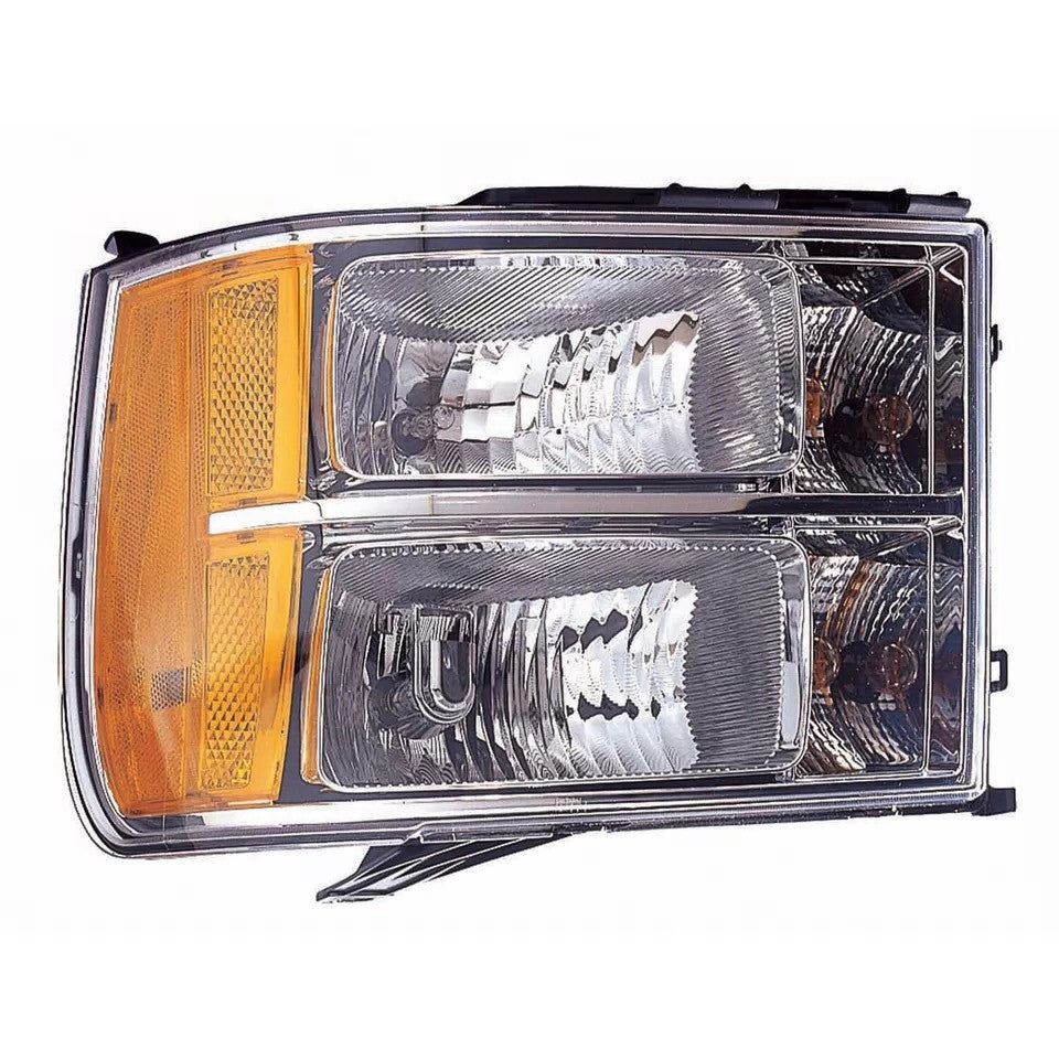 Left Side Headlamp assy composite 2007 - 2013 GMC SIERRA 1500 CAPA GM2502283C 22853029