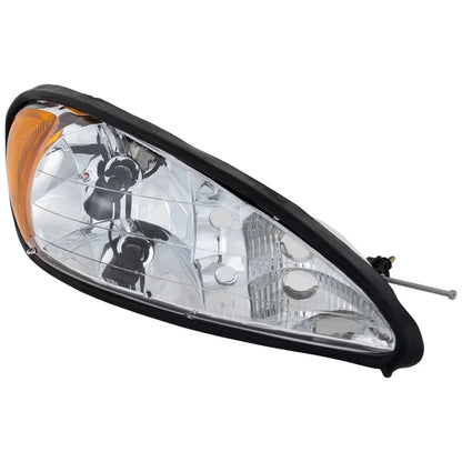 Right Side Headlamp assy composite 1999 - 2005 PONTIAC GRAND AM  GM2503196 22672208