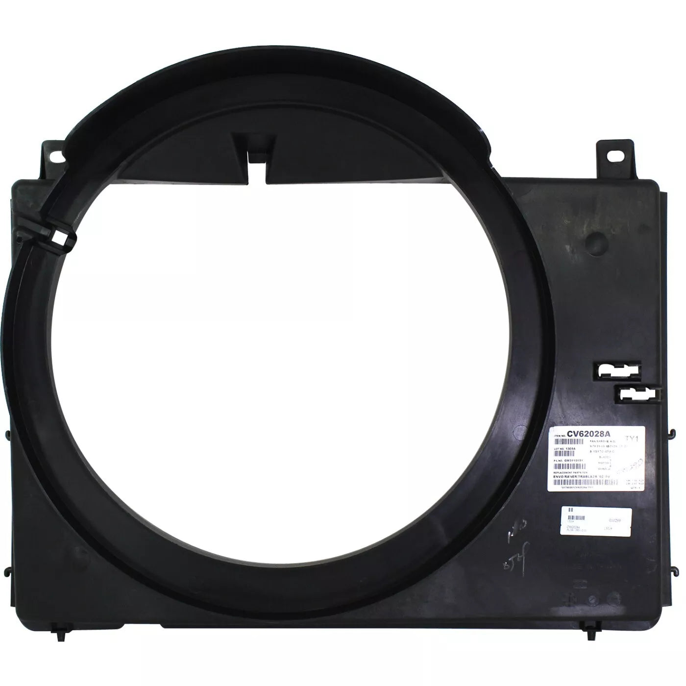 Radiator fan shroud 2004 - 2007 BUICK RAINIER  GM3110151 15170459