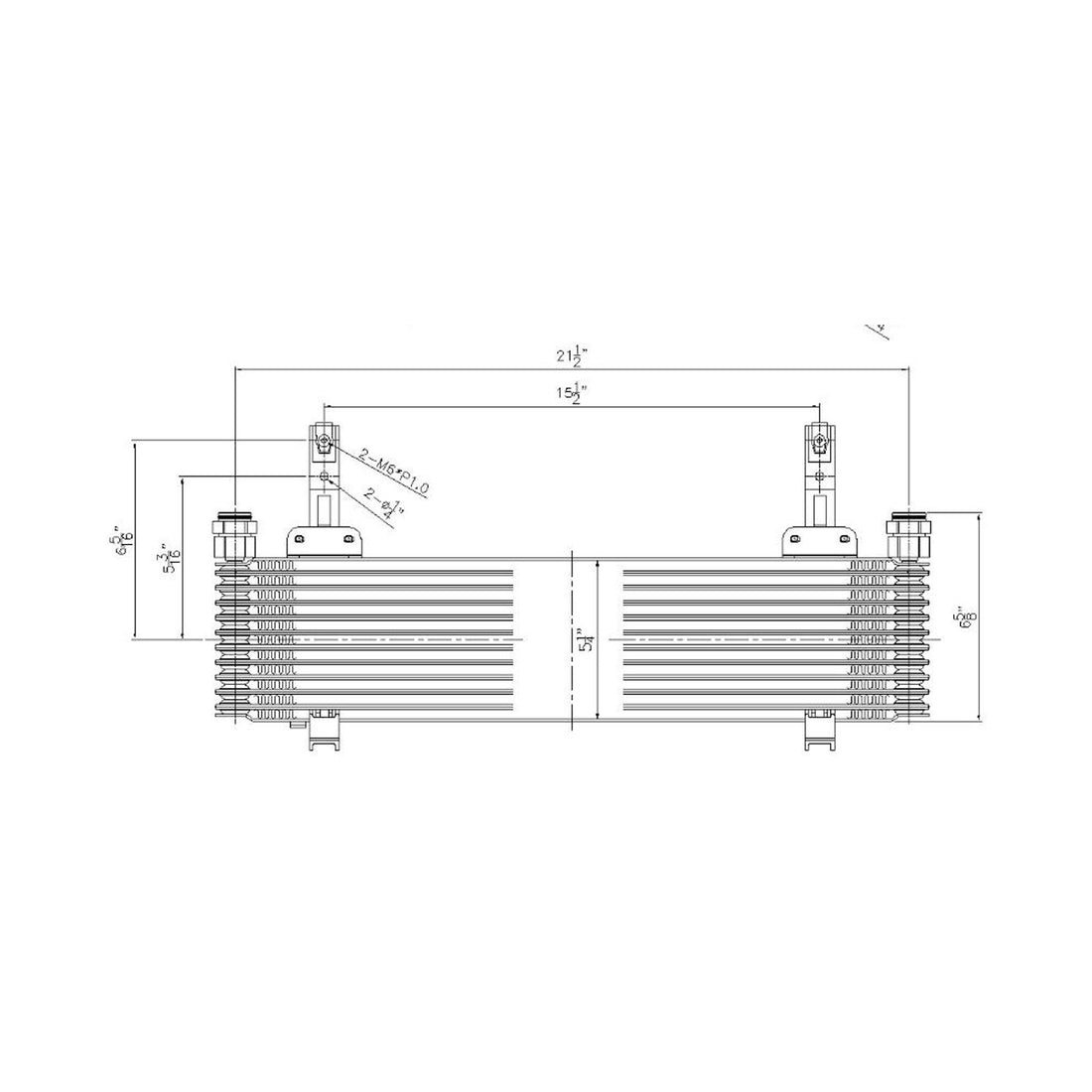 Transmission cooler assembly 2011 - 2015 CHEVROLET SILVERADO 2500 HD  GM4050114 22819356