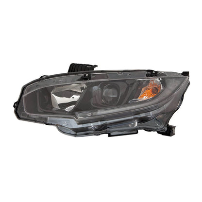 Left Side Headlamp assy composite 2019 - 2021 HONDA CIVIC CAPA HO2502192C 33150TBAA31