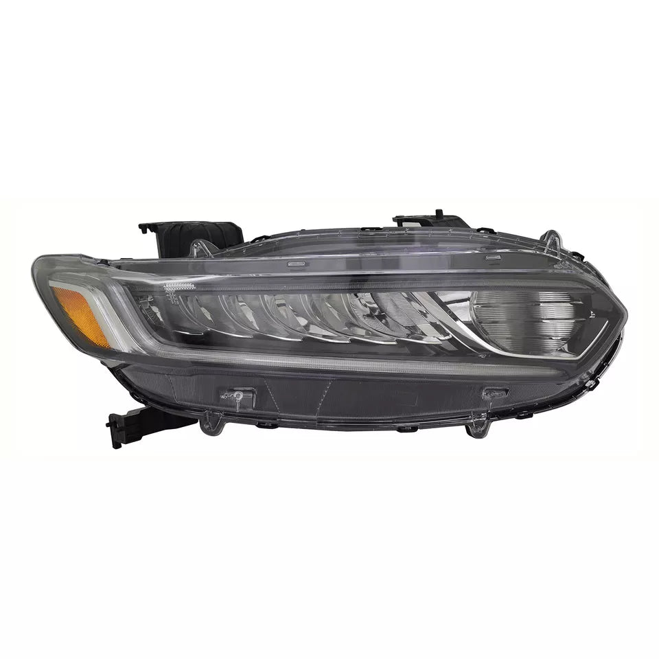 Right Side Headlamp assy composite 2018 - 2022 HONDA ACCORD CAPA HO2503187C 33100TVAA01