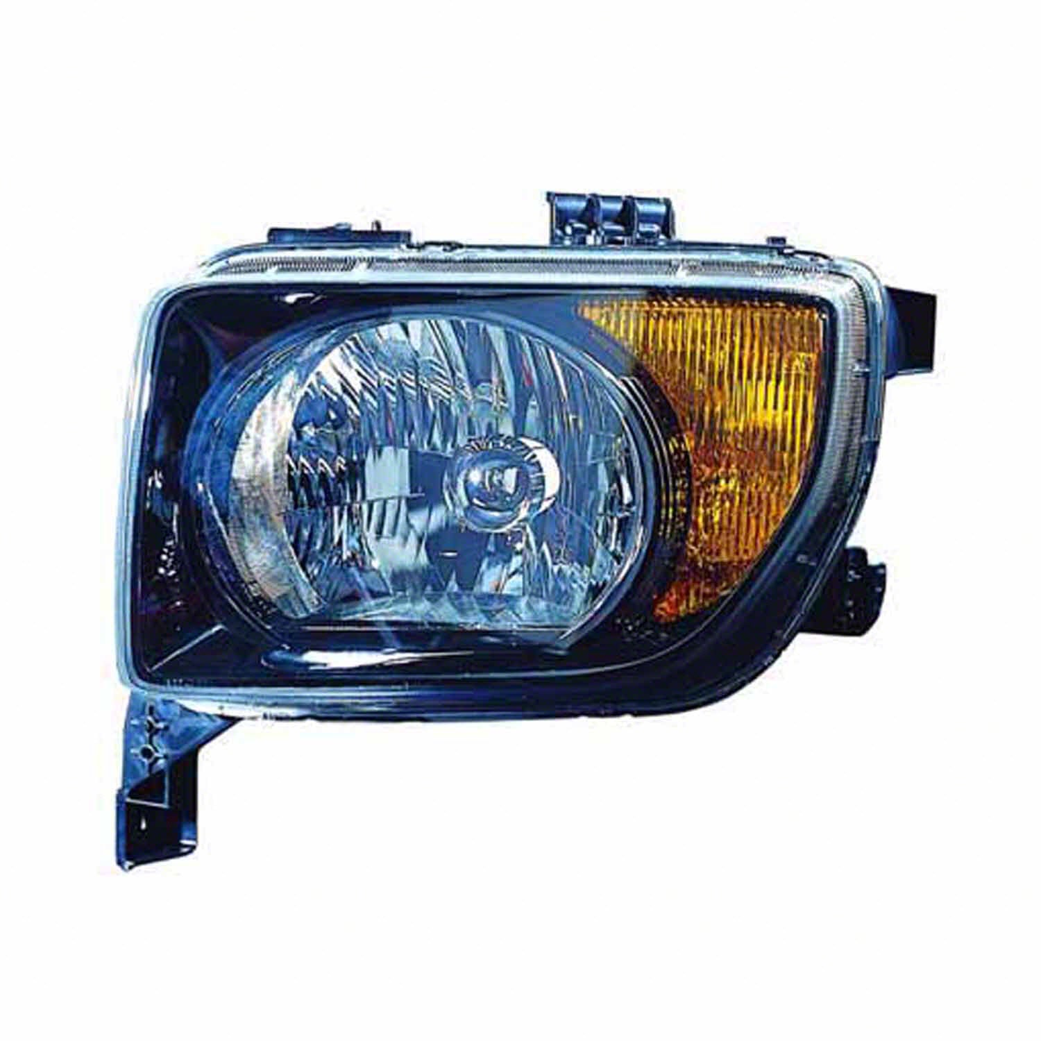 Left Side Headlamp lens/housing 2007 - 2008 HONDA ELEMENT  HO2518114V 33151SCVA21