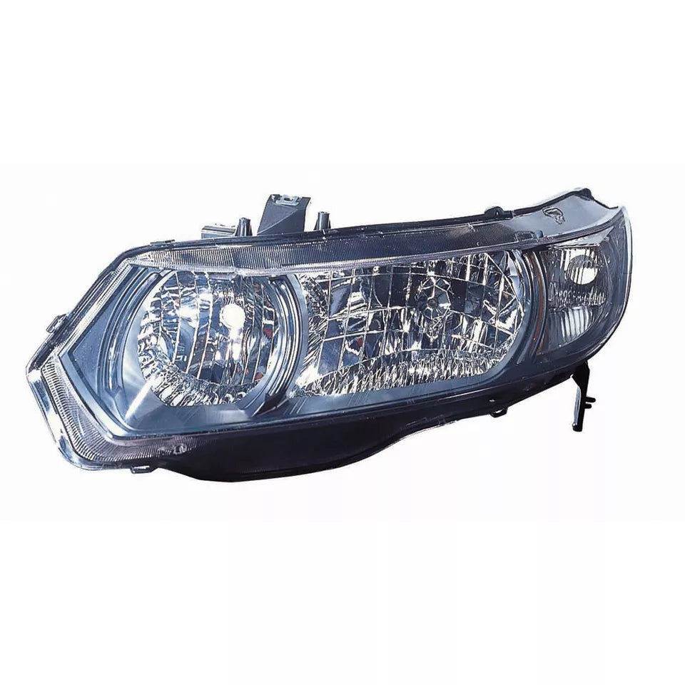 Left Side Headlamp lens/housing 2009 - 2011 HONDA CIVIC CAPA HO2518126C 33151SVAA51