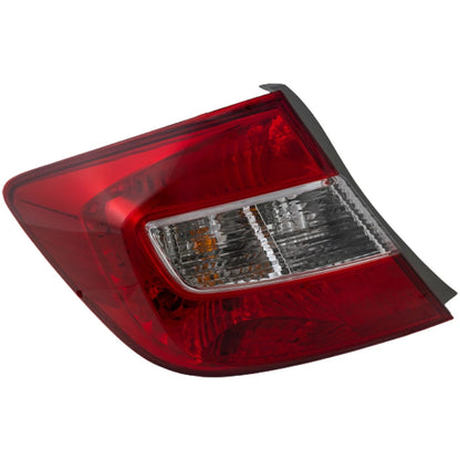 Conjunto de luz trasera lateral izquierda 2012 - 2012 HONDA CIVIC HO2800180 33550TR0A01