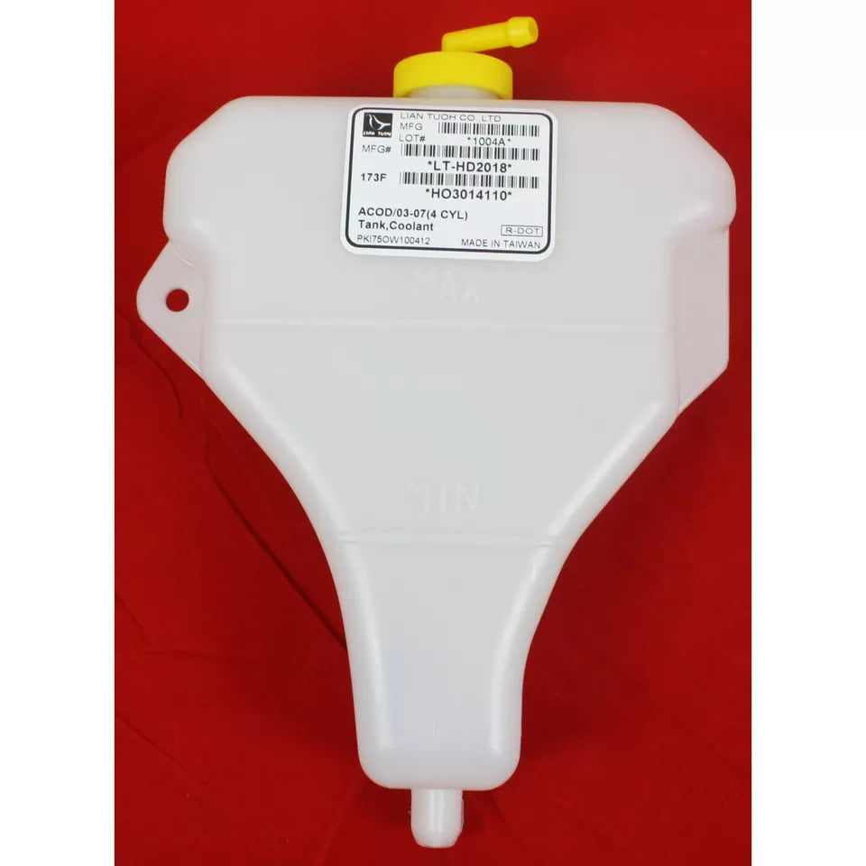 Coolant recovery tank 2003 - 2007 HONDA ACCORD  HO3014110 19101RAAA00