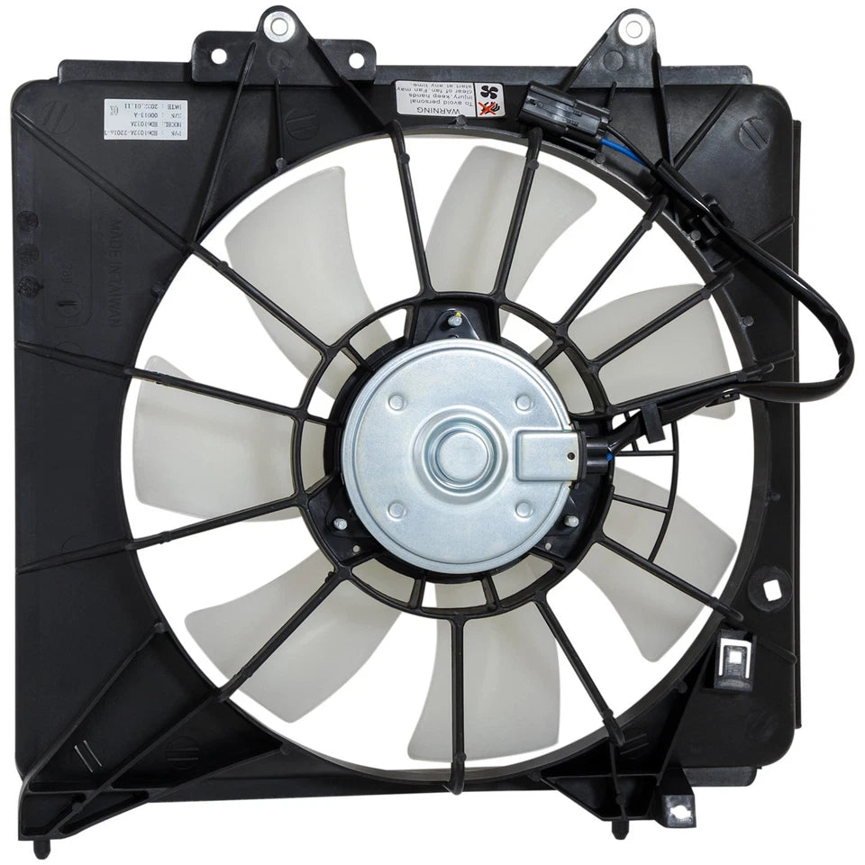 Radiator Fan Assembly Left  Side 2009 - 2010 HONDA FIT HO3115150 19030RB0004-PFM