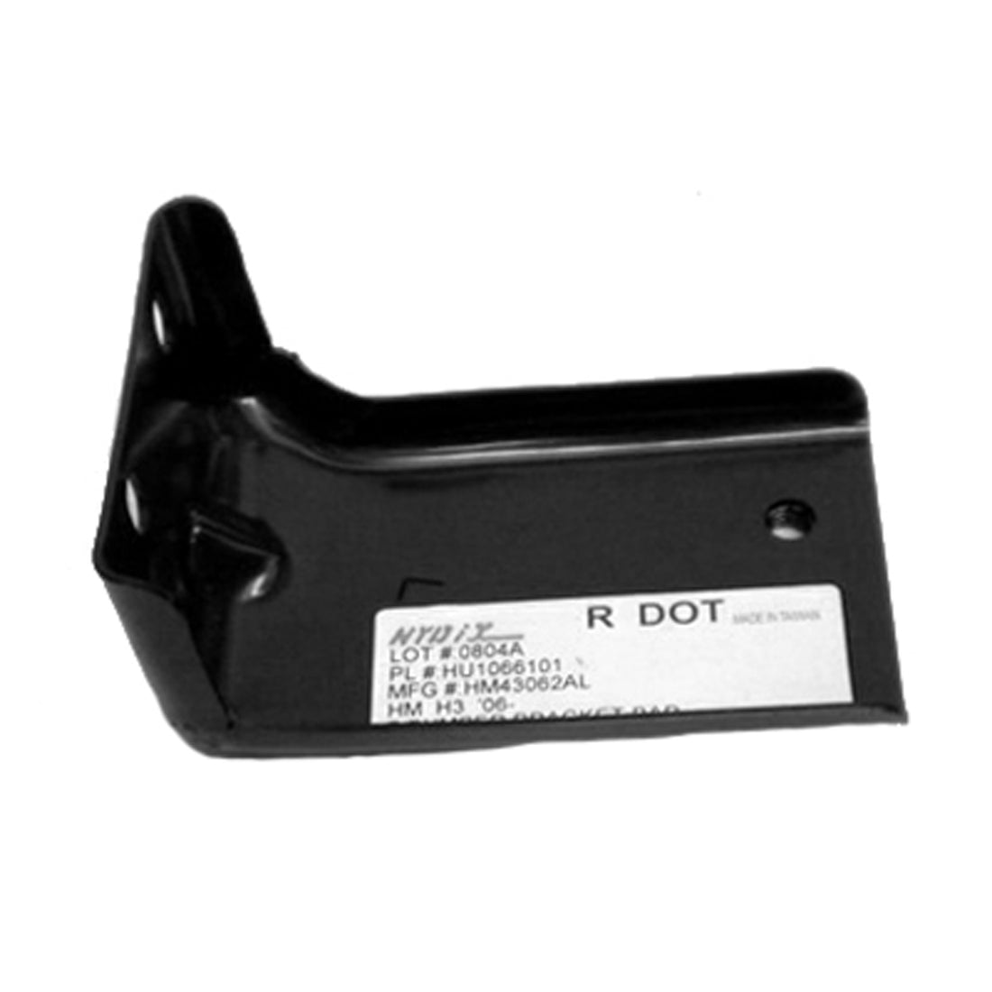 Left Side Front bumper bracket 2006 - 2010 HUMMER H3  HU1066101 15195208