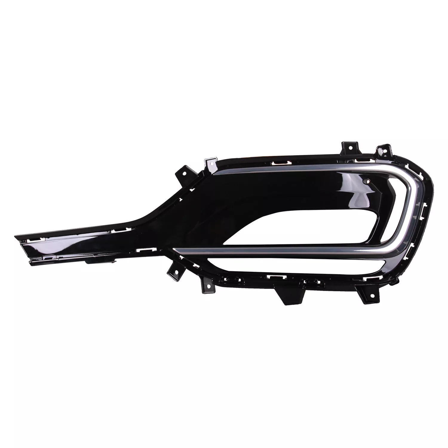 Left Side Front bumper insert 2017 - 2018 HYUNDAI SANTA FE SPORT CAPA HY1038128C 865614Z520