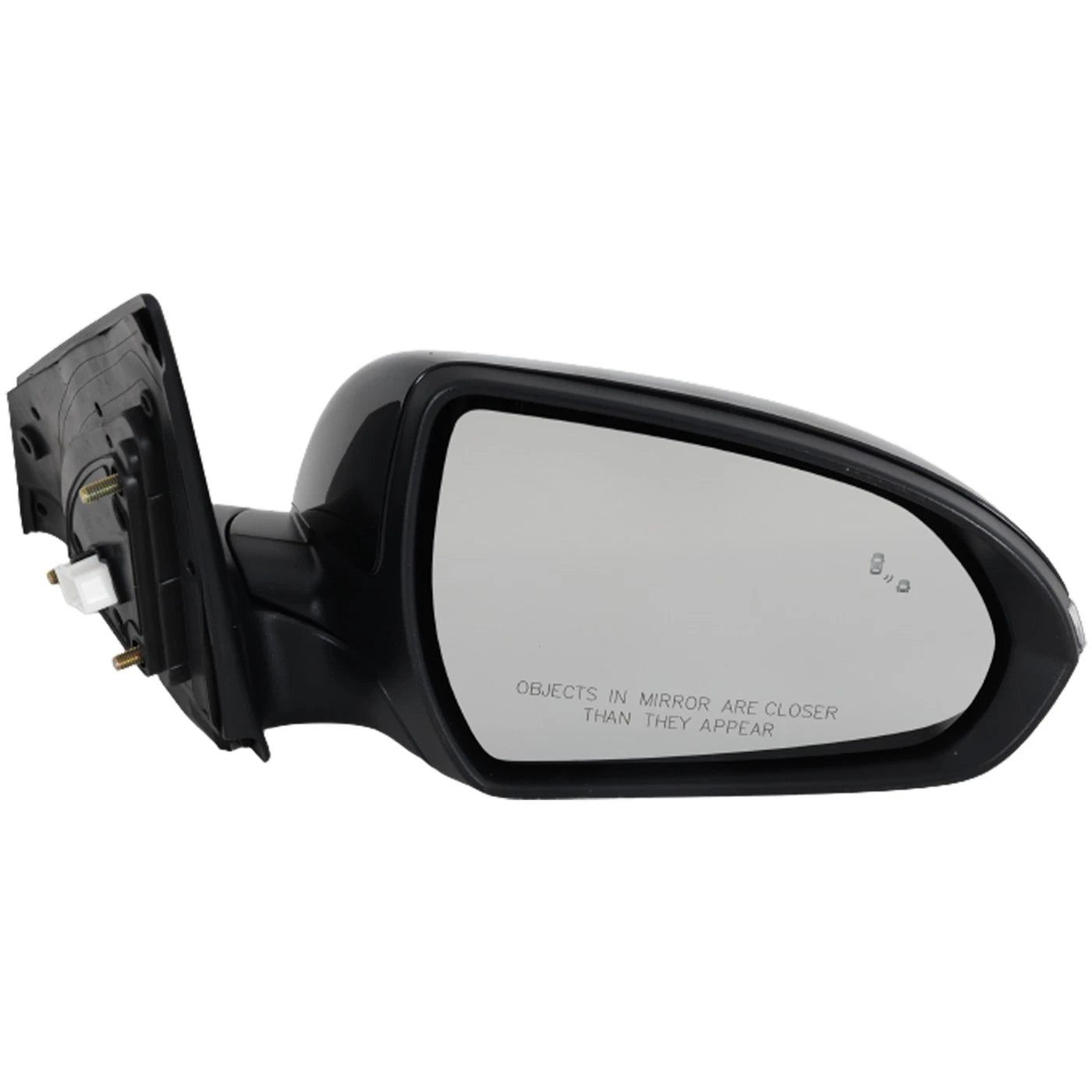 Right Side Mirror outside rear view 2017 - 2018 HYUNDAI ELANTRA  HY1321252 87620F3030-PFM