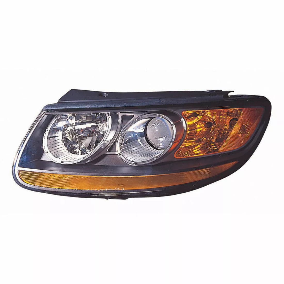 Left Side Headlamp assy composite 2010 - 2012 HYUNDAI SANTA FE CAPA HY2502156C 921010W100