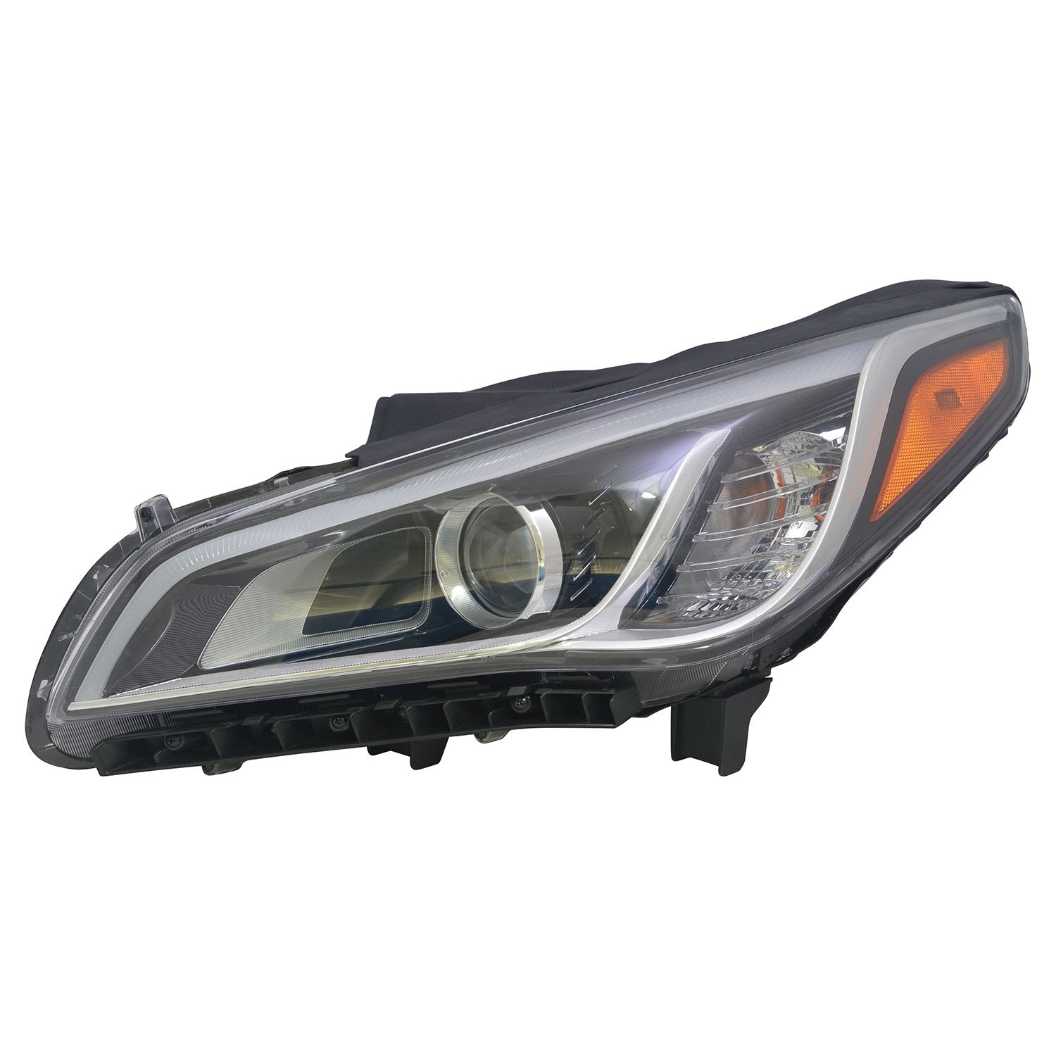 Left Side Headlamp assy composite 2015 - 2017 HYUNDAI SONATA RECONDITIONED HY2502184R 92101C2100