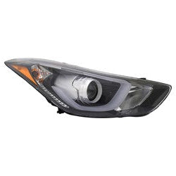 Left Side Headlamp Assembly composite 2013 - 2016 HYUNDAI ELANTRA  HY2502188 921013X450