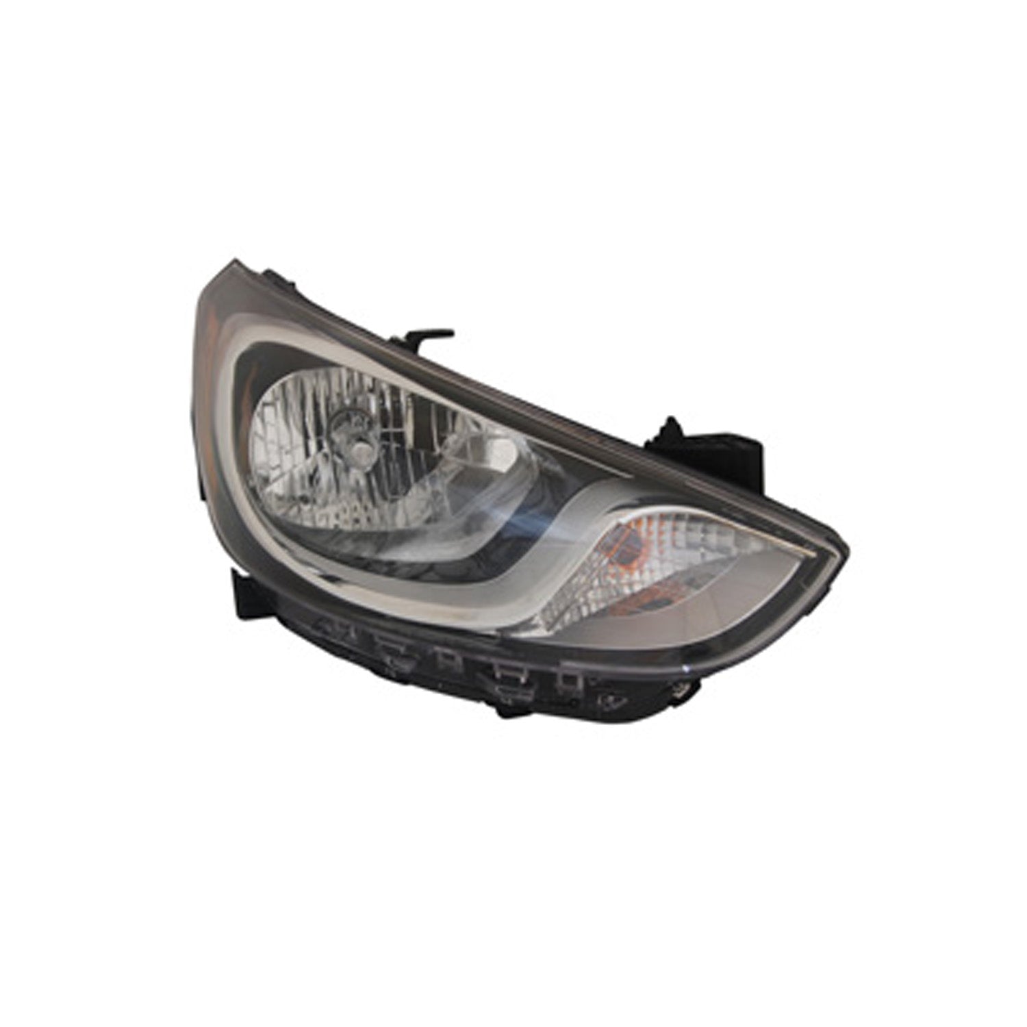 Right Side Headlamp assy composite 2012 - 2014 HYUNDAI ACCENT  HY2503163 921021R010